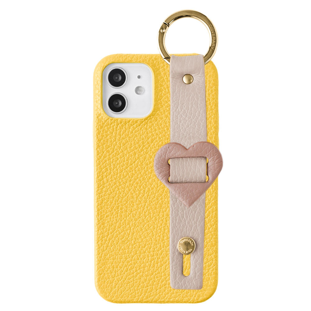 Cuir véritable 32 couleurs cuir italien grainé avec boucle et ceinture à main, coque arrière série Galaxy