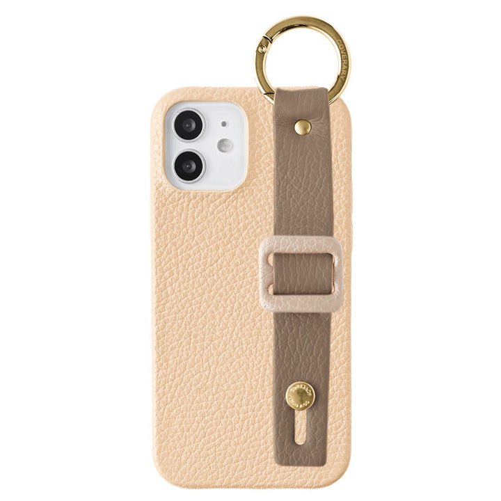 Cuir véritable 32 couleurs cuir italien grainé avec boucle et ceinture à main, coque arrière série Galaxy