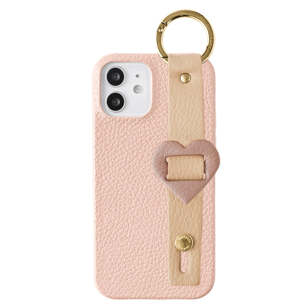 Cuir véritable 32 couleurs cuir italien grainé avec boucle et ceinture à main, coque arrière série Galaxy