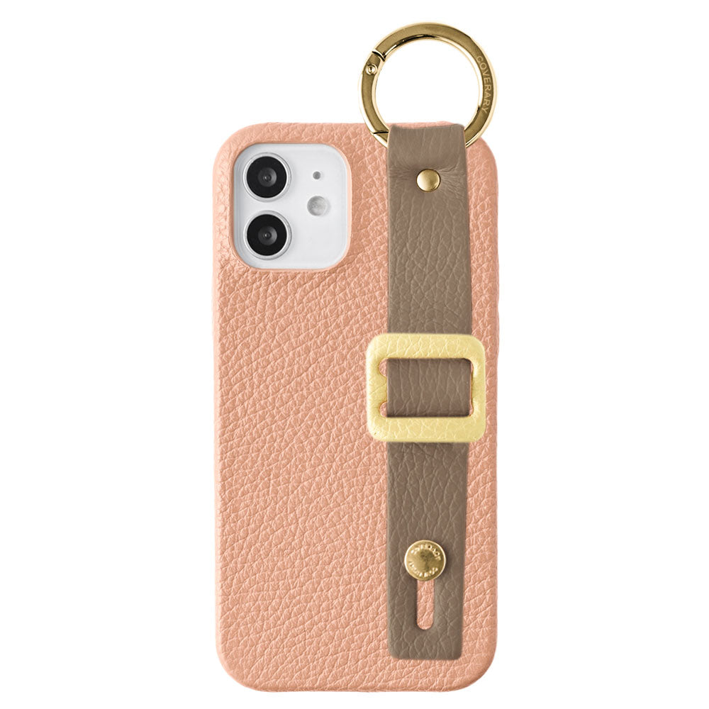 Cuir véritable 32 couleurs cuir italien grainé avec boucle et ceinture à main, coque arrière série Galaxy