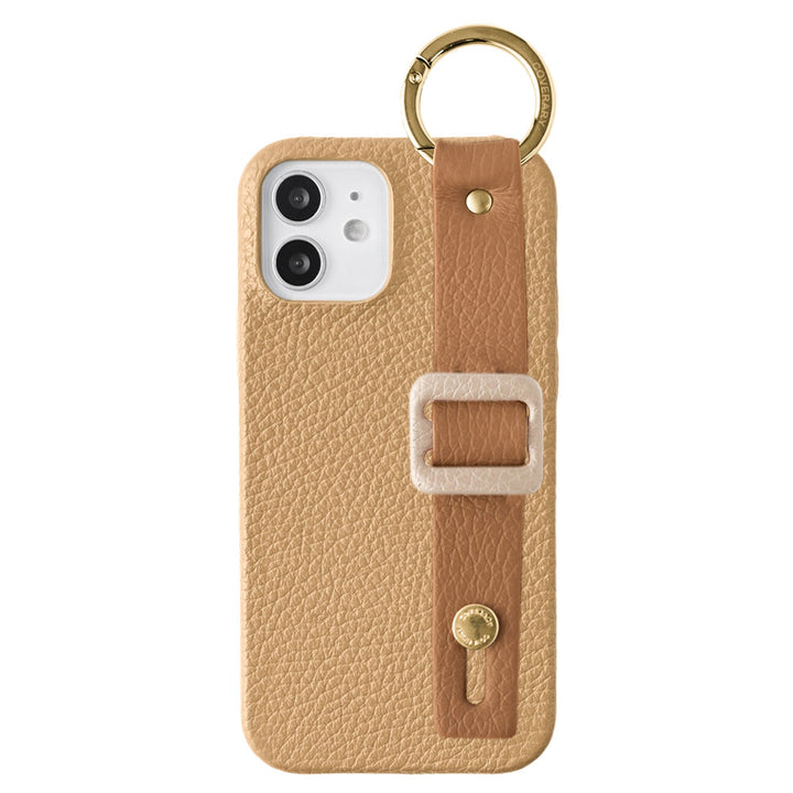 本革 32色 イタリアンシュリンクレザー バックルハンドベルト付き 背面ケース