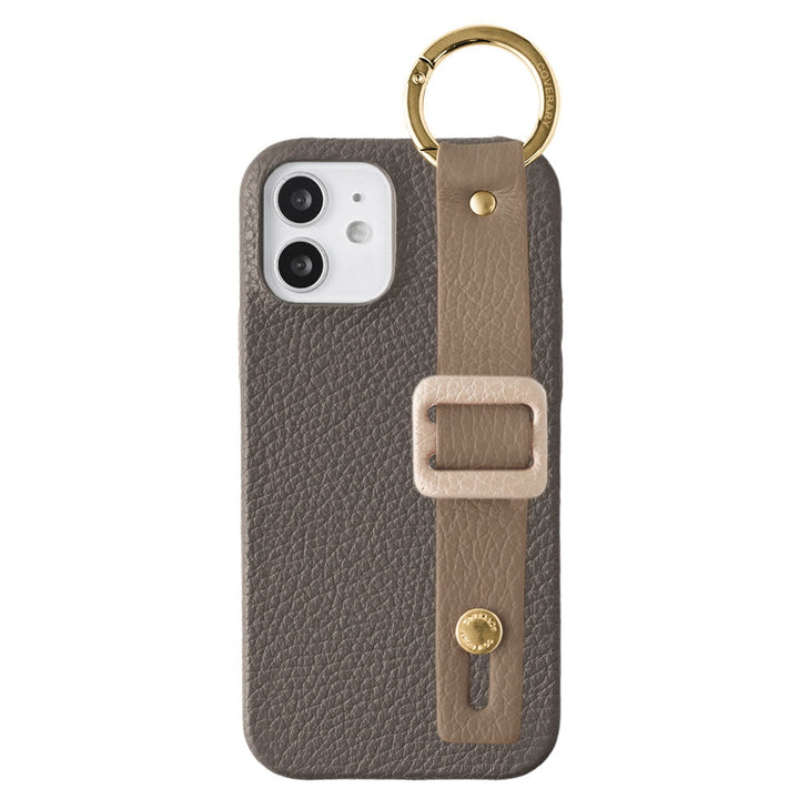 本革 32色 イタリアンシュリンクレザー バックルハンドベルト付き 背面ケース Xperiaシリーズ