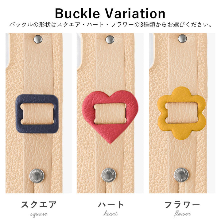 Cuir véritable 32 couleurs cuir italien grainé avec boucle et ceinture à main, coque arrière série Galaxy