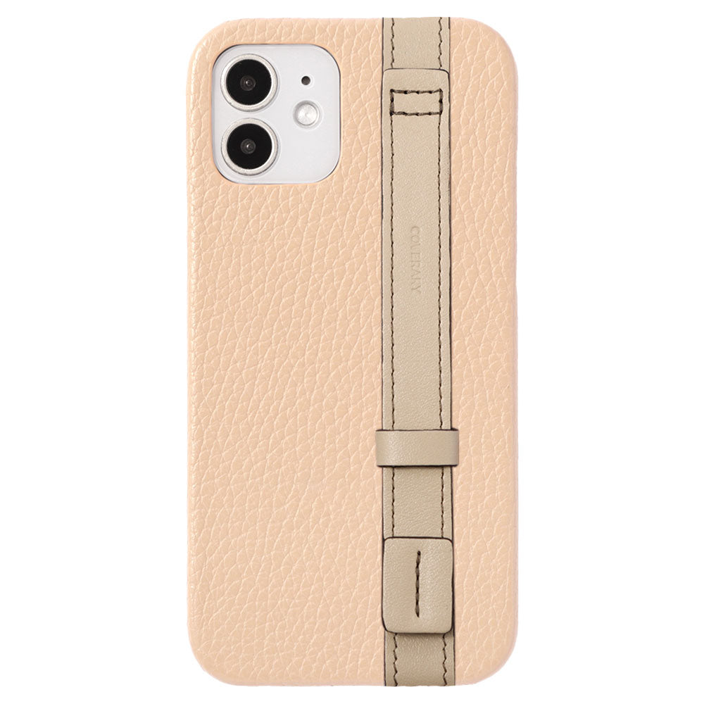 Cuir véritable 32 couleurs cuir italien grainé ligne d'accent avec poignée arrière étui Google Pixel série