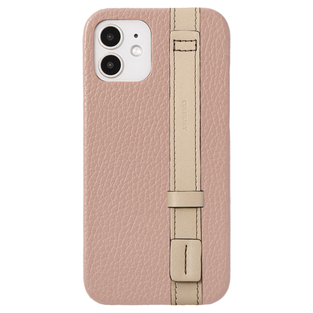 Cuir véritable 32 couleurs cuir italien grainé ligne d'accent avec poignée arrière étui Google Pixel série