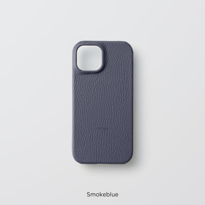 Coque arrière en cuir italien grainé 32 couleurs en cuir véritable