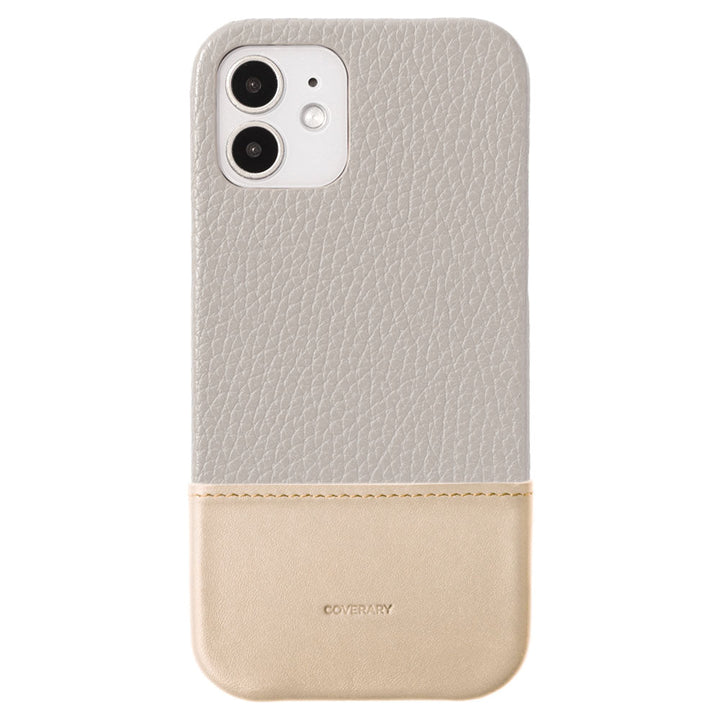 Cuir véritable 32 couleurs cuir italien grainé bicolore matériau différent coque arrière série Xperia