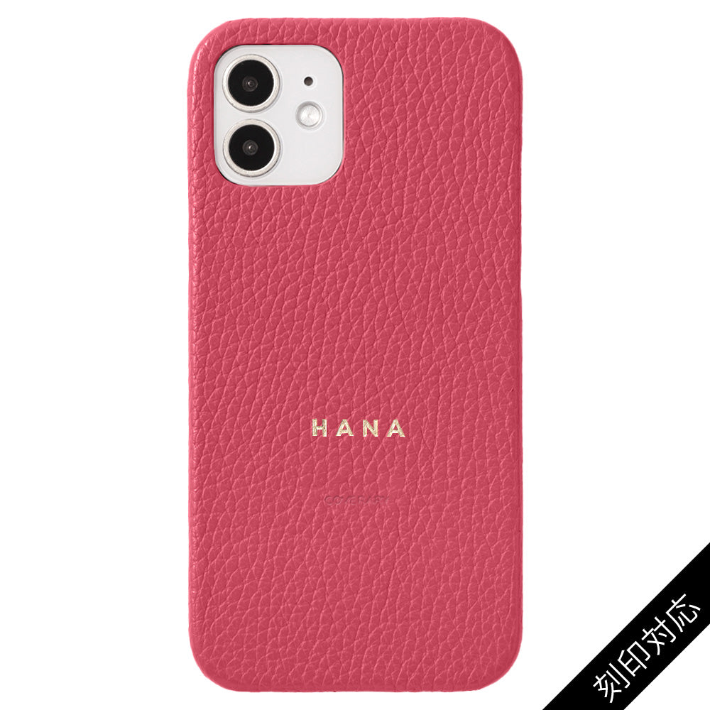 Cuir véritable 32 couleurs cuir italien grainé étui arrière gravure personnalisée série Android One