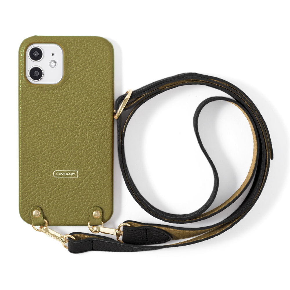 その他 Galaxy 本革 32色 イタリアンシュリンクレザー バイカラー 幅広ショルダー