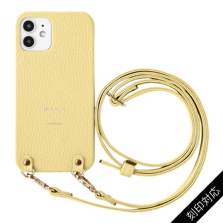 Genuine leather 32 colors Italian shrink leather with shoulder strap back case name engraving (foil stamping) Google Pixel series
