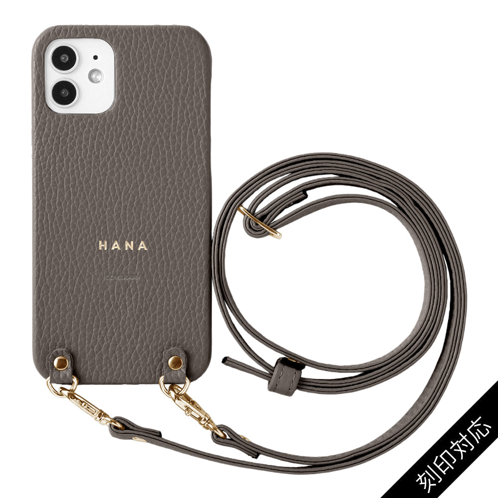 Genuine leather 32 colors Italian shrink leather with shoulder strap back case name engraving (foil stamping) Google Pixel series