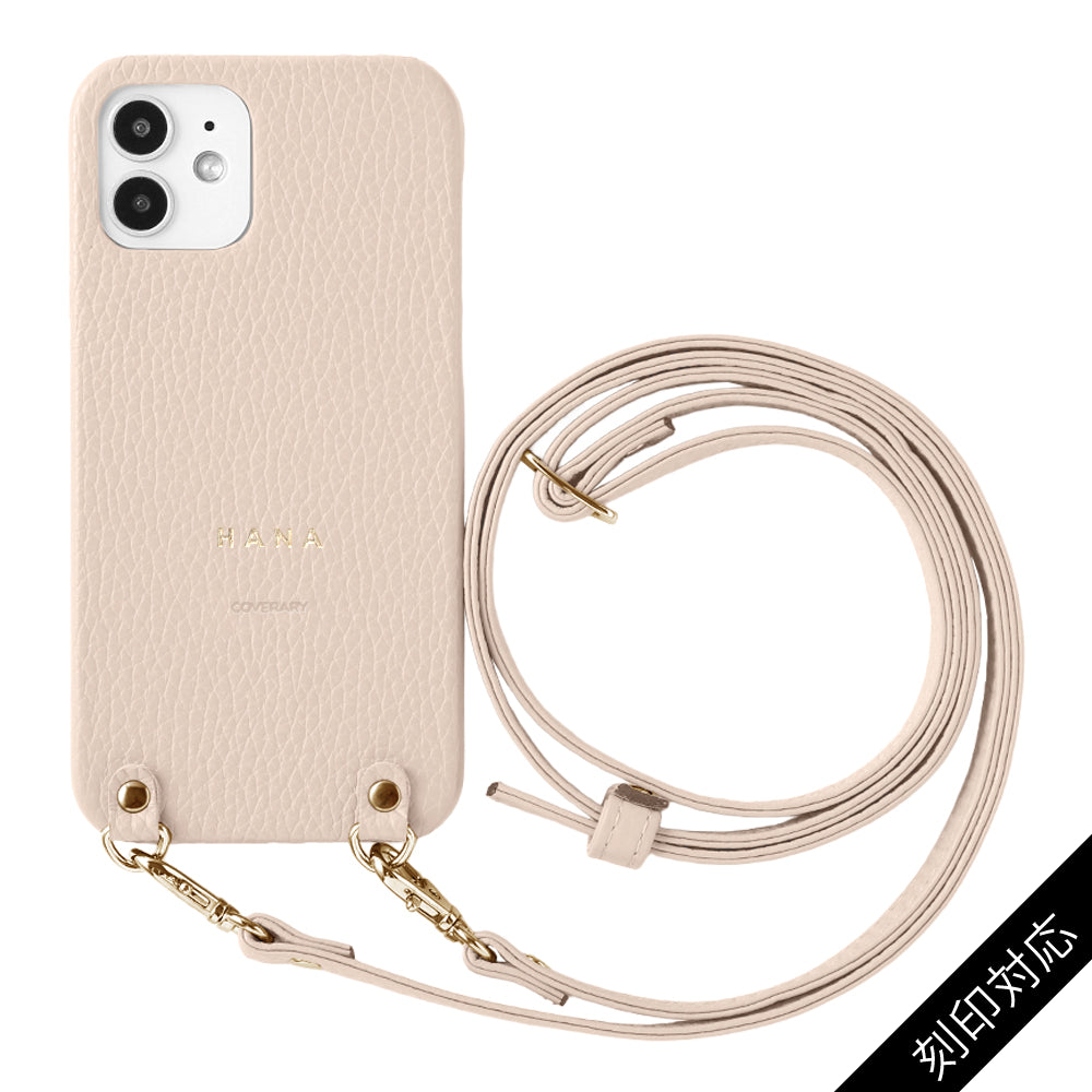 Genuine leather 32 colors Italian shrink leather with shoulder strap back case name engraving (foil stamping) Google Pixel series