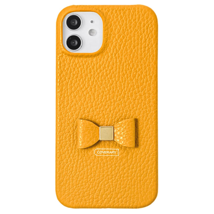 Cuir véritable 32 couleurs Cuir italien grainé Décoration ruban au choix Coque arrière Série AQUOS