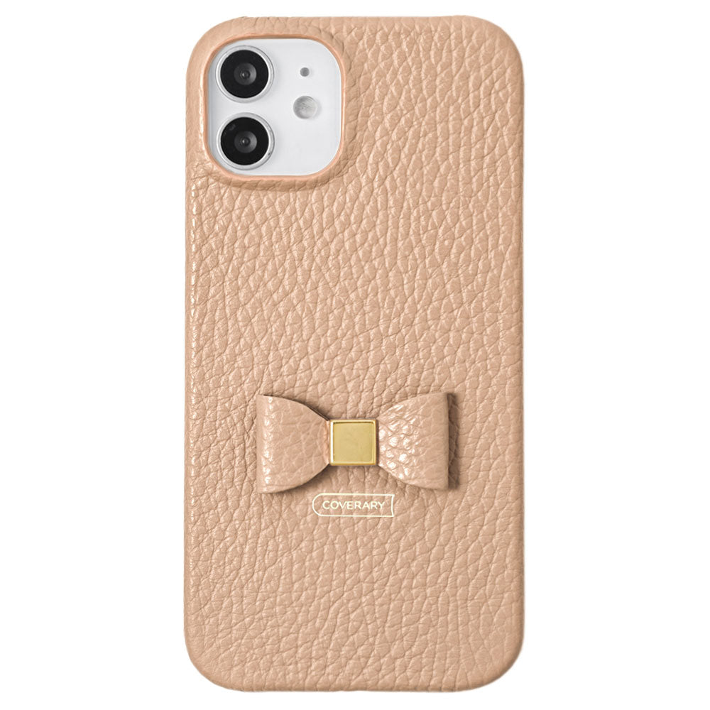 Cuir véritable 32 couleurs Cuir italien grainé Décoration ruban au choix Coque arrière Série AQUOS