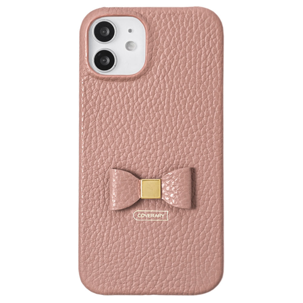 Cuir véritable 32 couleurs Cuir italien grainé Décoration ruban au choix Coque arrière Série AQUOS