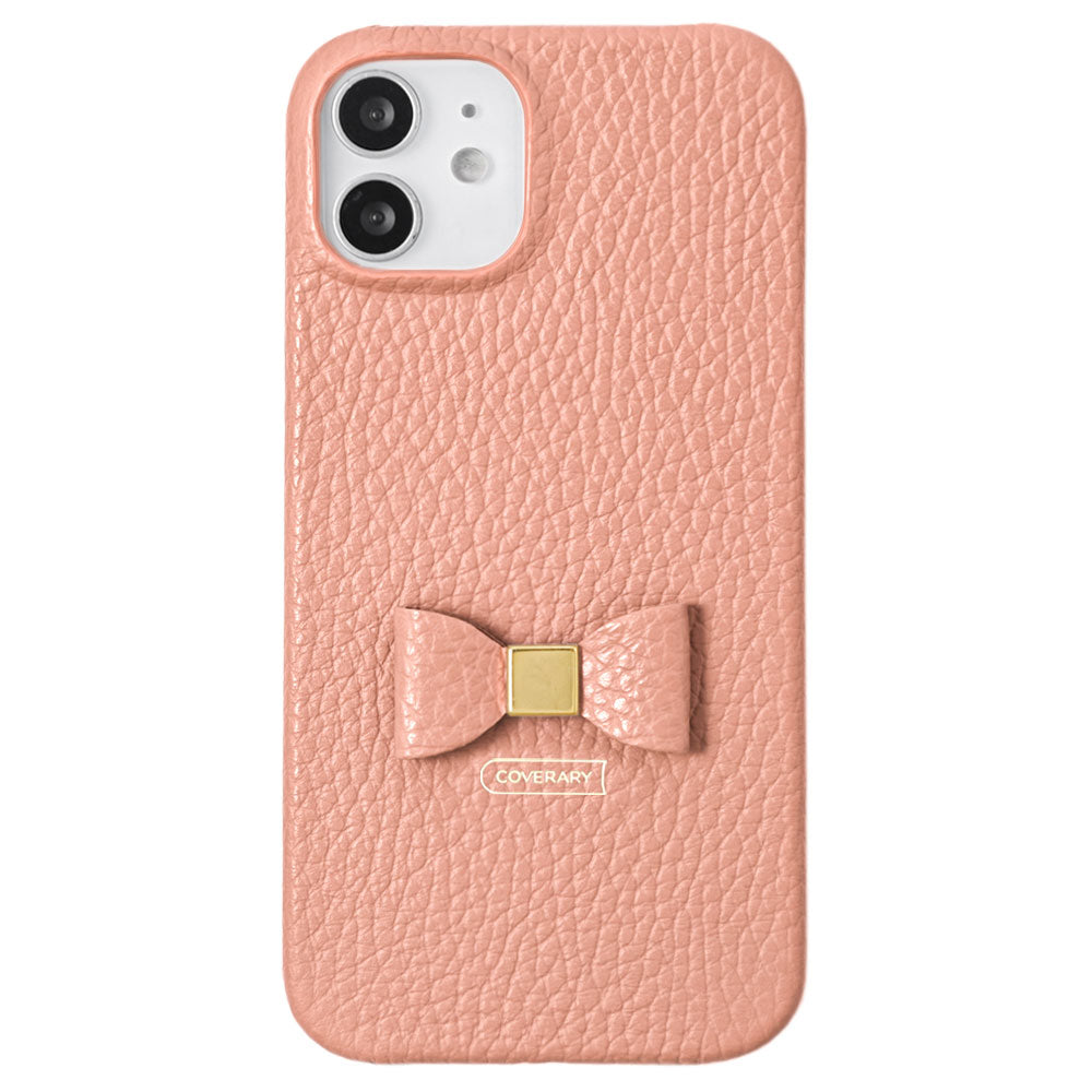 Cuir véritable 32 couleurs Cuir italien grainé Décoration ruban au choix Coque arrière Série AQUOS