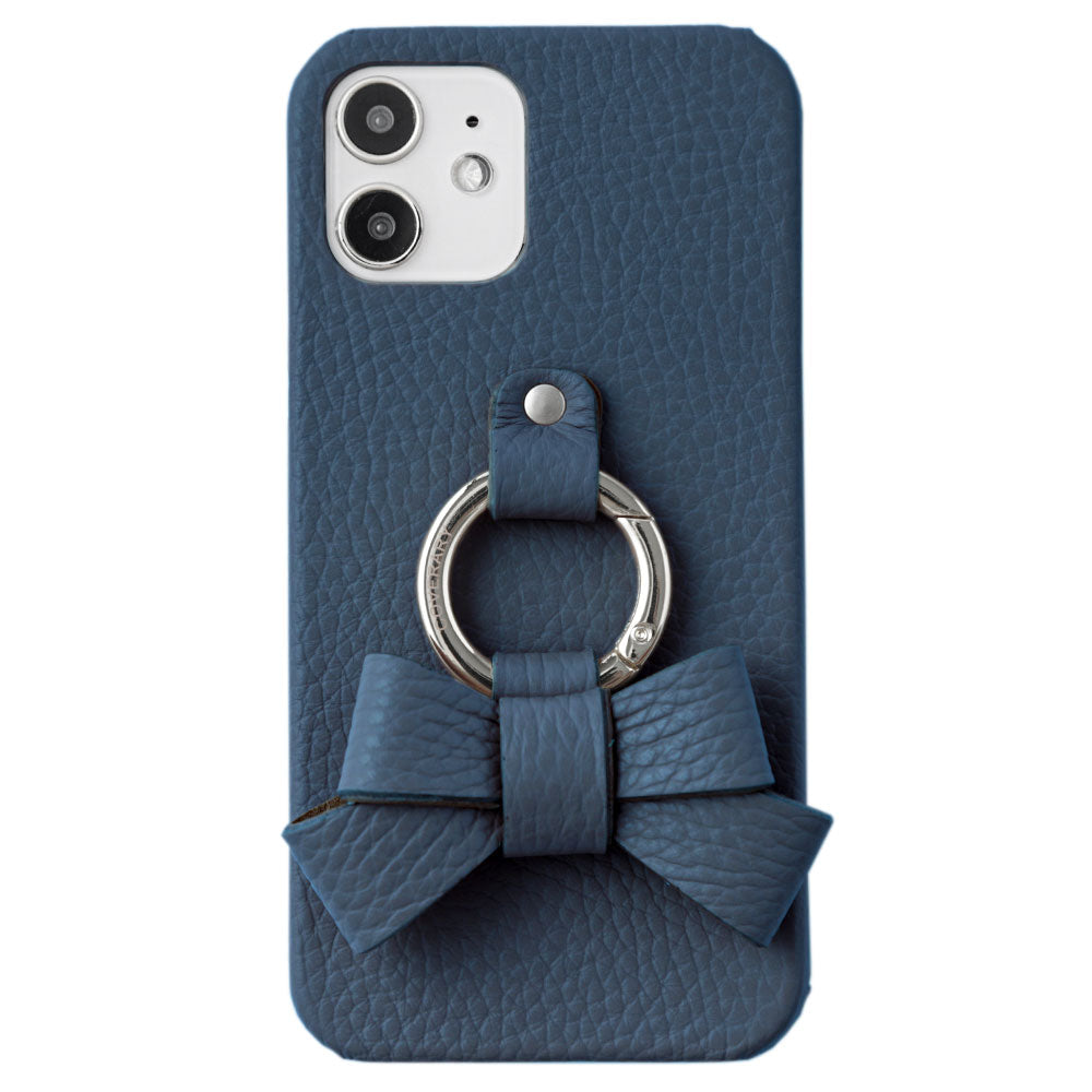 本革 32色 イタリアンシュリンクレザー リボンスマホリング付き 背面ケース Google Pixelシリーズ