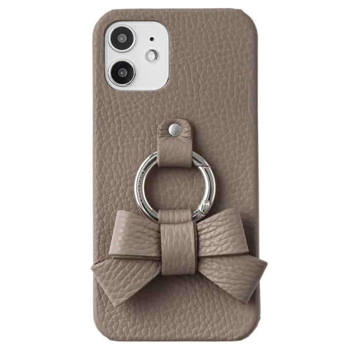 本革 32色 イタリアンシュリンクレザー リボンスマホリング付き 背面ケース Google Pixelシリーズ