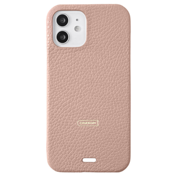 Genuine leather 32 colors Italian shrink leather holder with hole back case