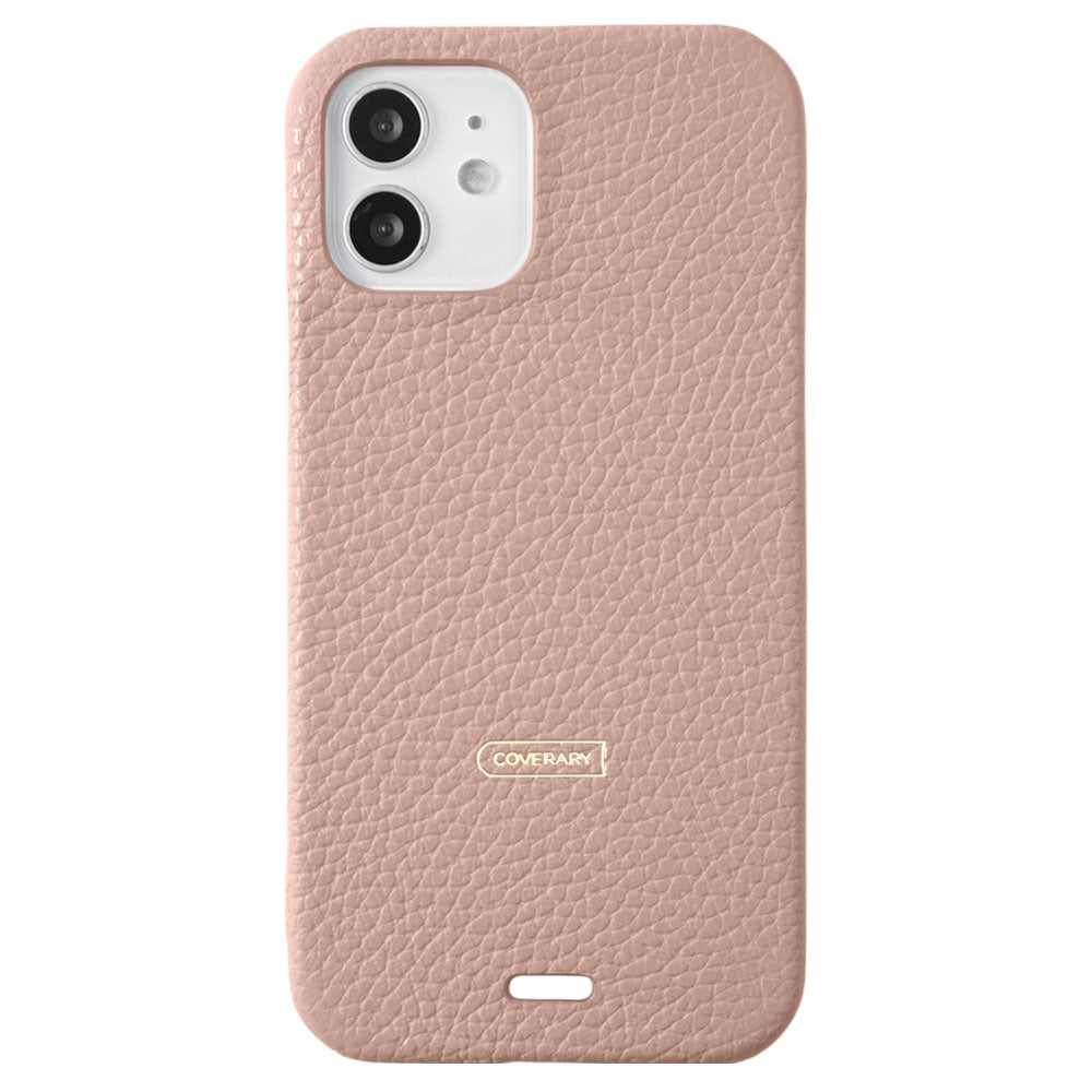 本革 32色 イタリアンシュリンクレザー ホルダー穴付き 背面ケース iPhoneシリーズ