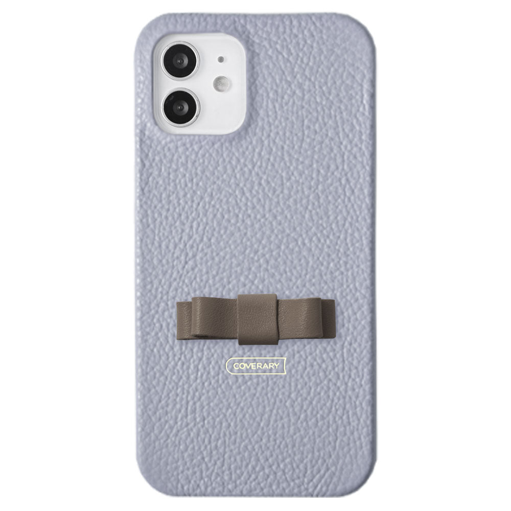 Cuir véritable 32 couleurs cuir italien grainé simple mini ruban déco coque arrière série Galaxy