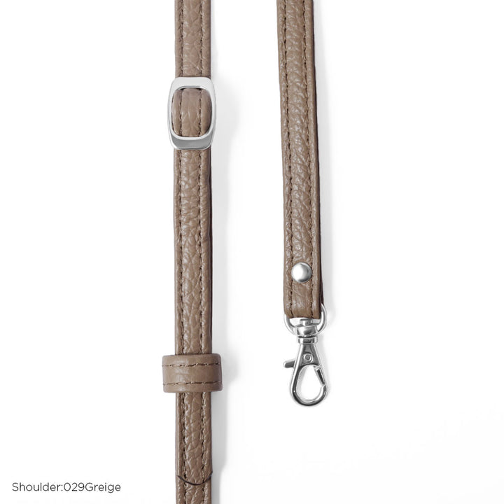 Genuine leather 32 colors Italian shrink leather holder set & shoulder strap included back case