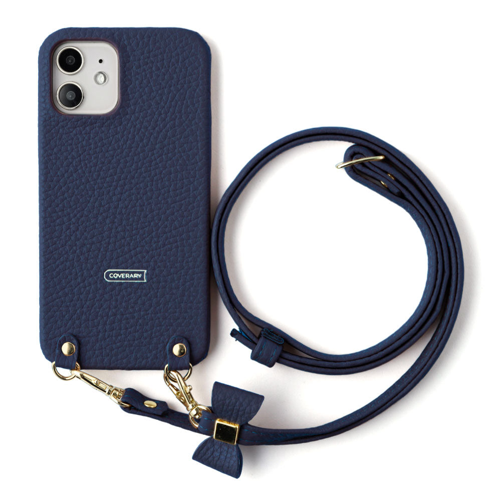 本革 32色 イタリアンシュリンクレザー 選べるリボンデコ ショルダーストラップ付き 背面ケース Google Pixelシリーズ