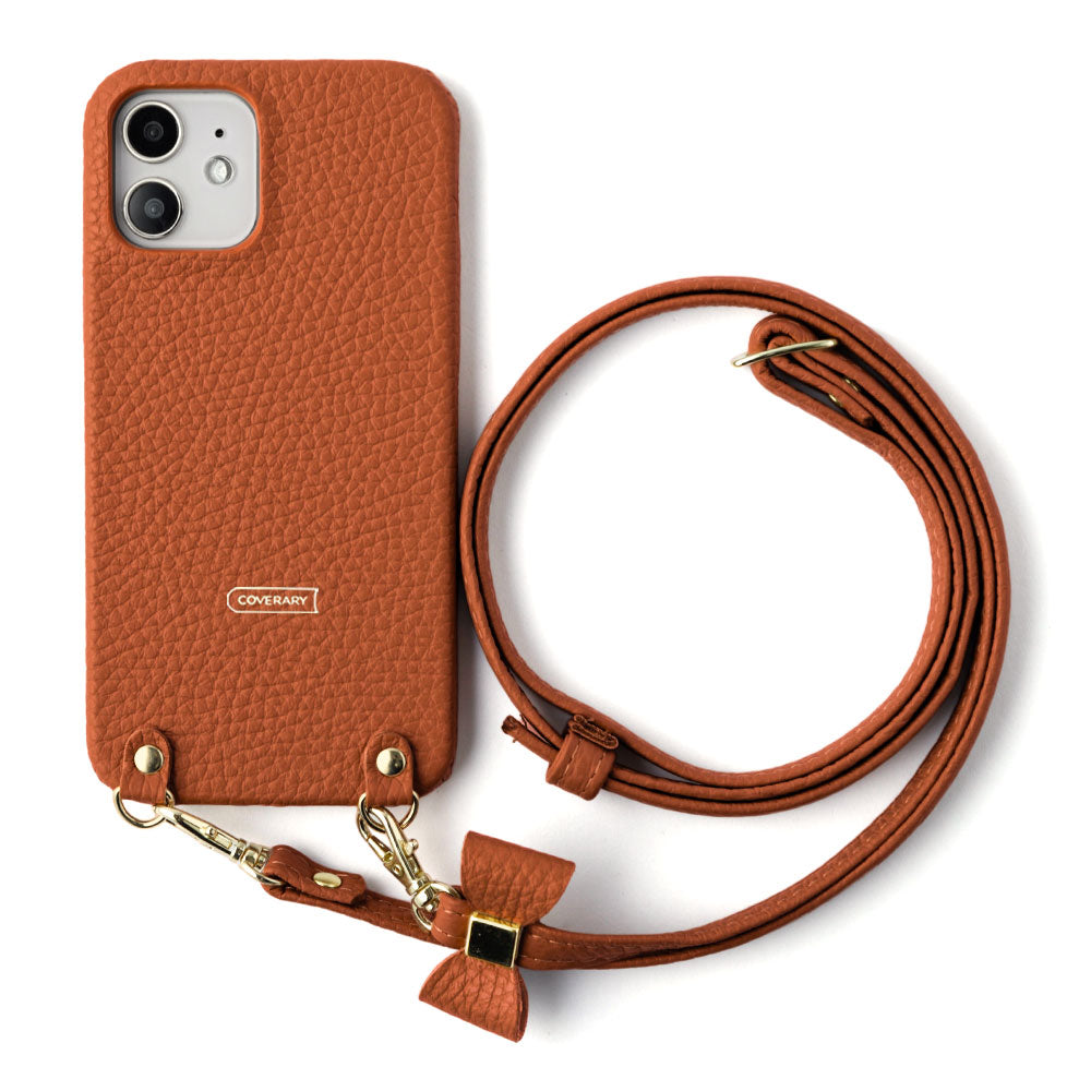 本革 32色 イタリアンシュリンクレザー 選べるリボンデコ ショルダーストラップ付き 背面ケース Google Pixelシリーズ