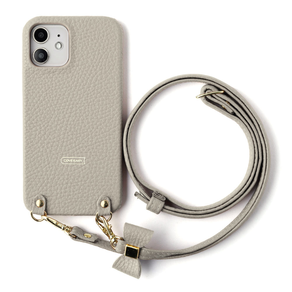 本革 32色 イタリアンシュリンクレザー 選べるリボンデコ ショルダーストラップ付き 背面ケース Google Pixelシリーズ