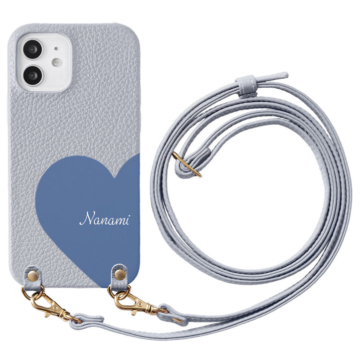 Genuine Leather 32 Colors Italian Shrink Leather Motif Cut Leather Printed Name With Shoulder Strap Back Case Xperia Series