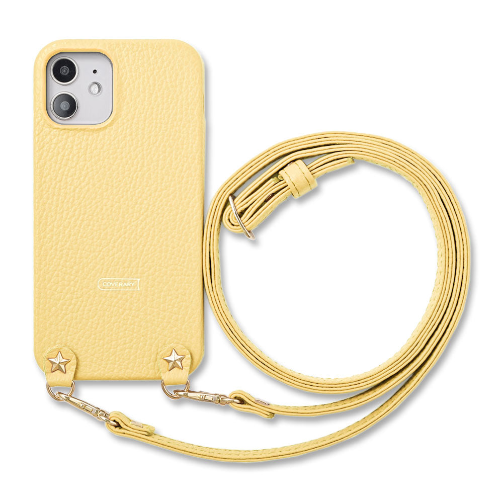 Genuine leather 32 colors Italian shrink leather star studs with shoulder strap back case for Google Pixel series