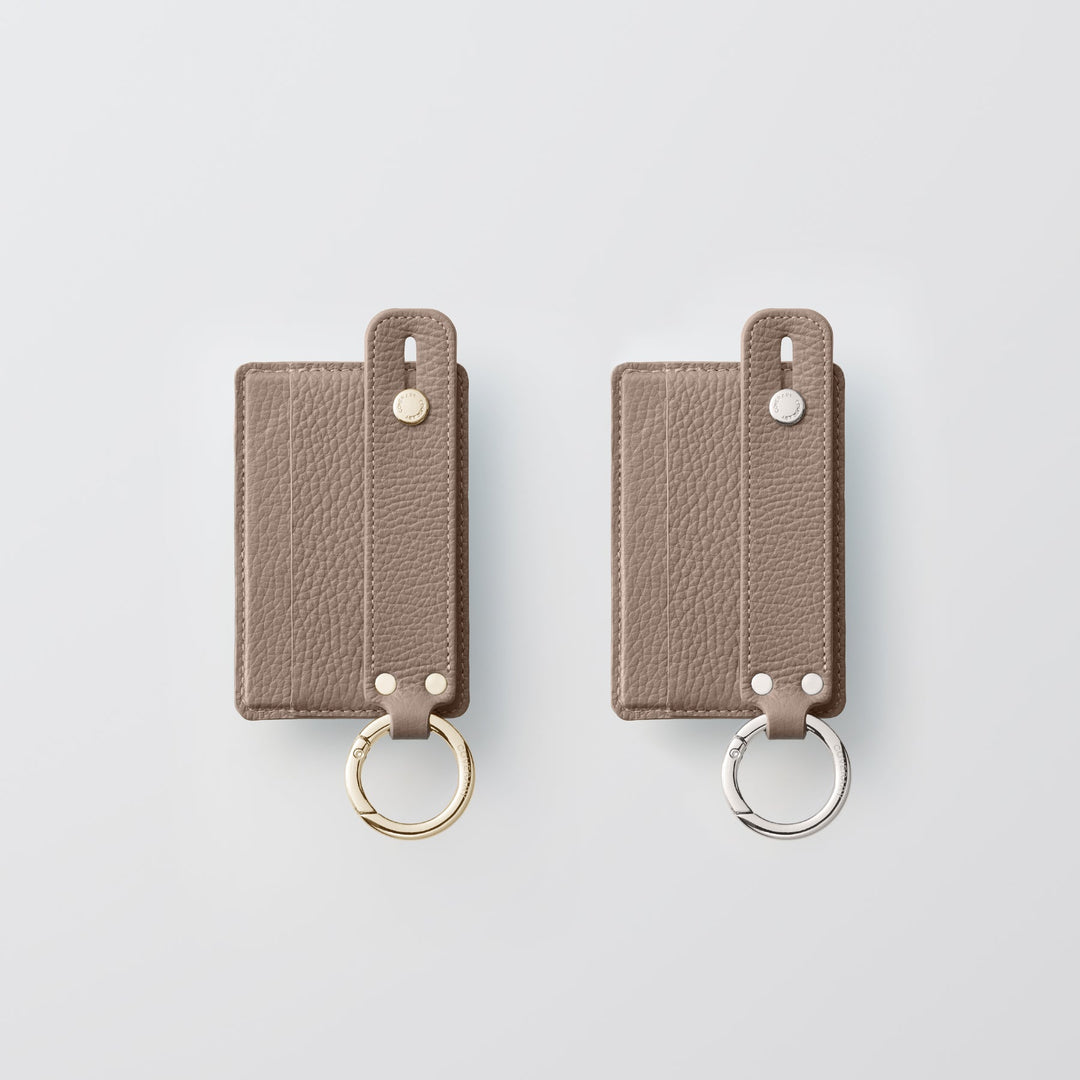 MagSafe-compatible genuine leather TPU back case, compatible with all models, card pocket &amp; hand strap set, 32 colors, Italian shrink leather, iPhone series