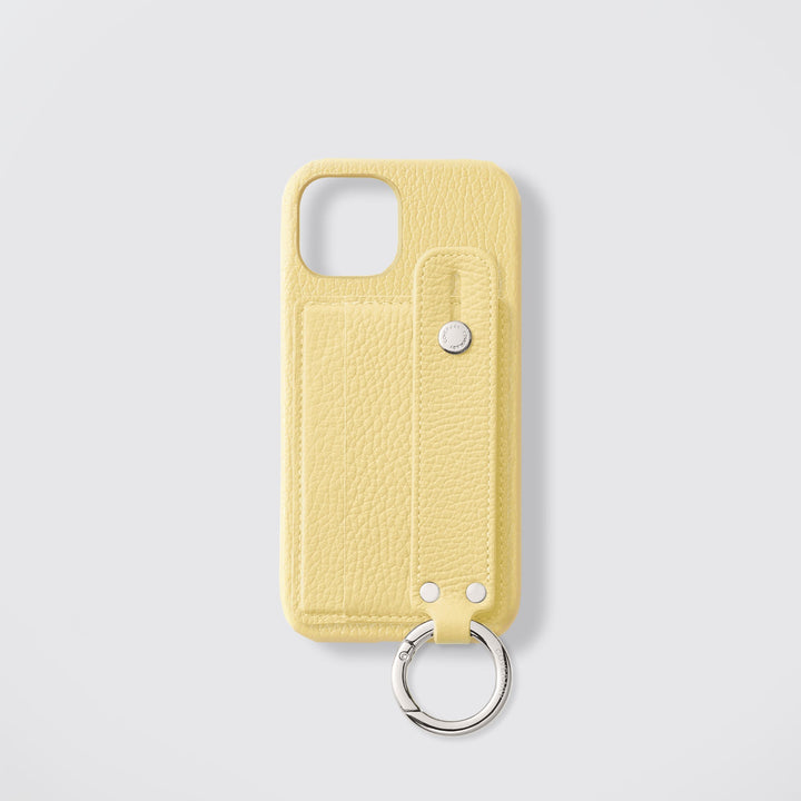 Étui arrière en cuir véritable et TPU compatible MagSafe, tous modèles, avec porte-cartes et dragonne, 32 couleurs, cuir italien grainé, série Galaxy