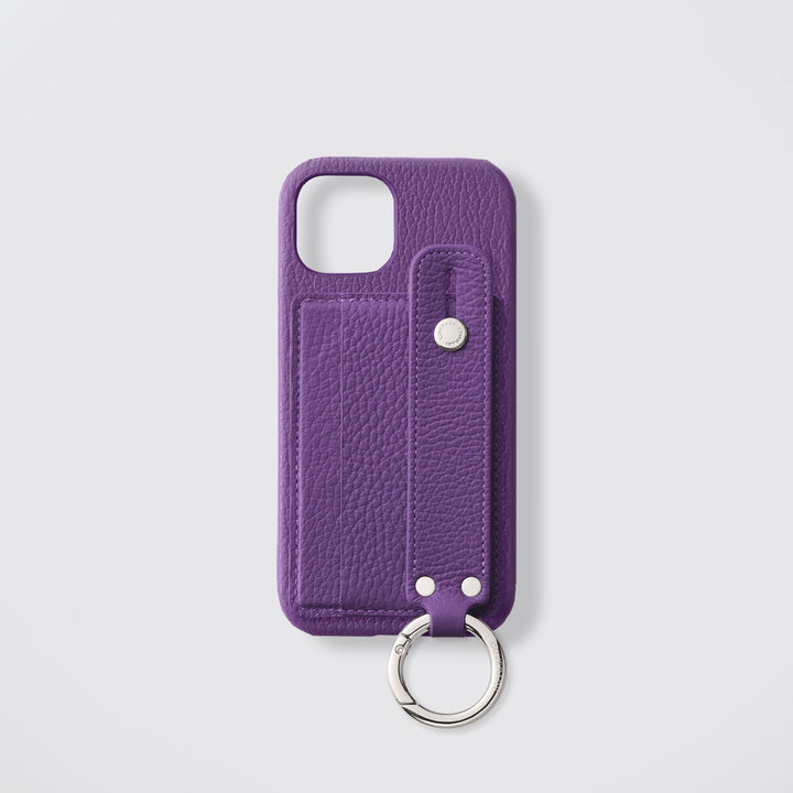 Étui arrière en cuir véritable et TPU compatible MagSafe, tous modèles, avec porte-cartes et dragonne, 32 couleurs, cuir italien grainé, série Xperia