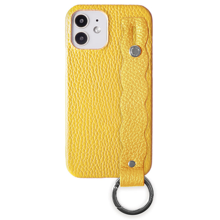 本革 32色 イタリアンシュリンクレザー うねうねハンドベルト付き 背面ケース Galaxyシリーズ