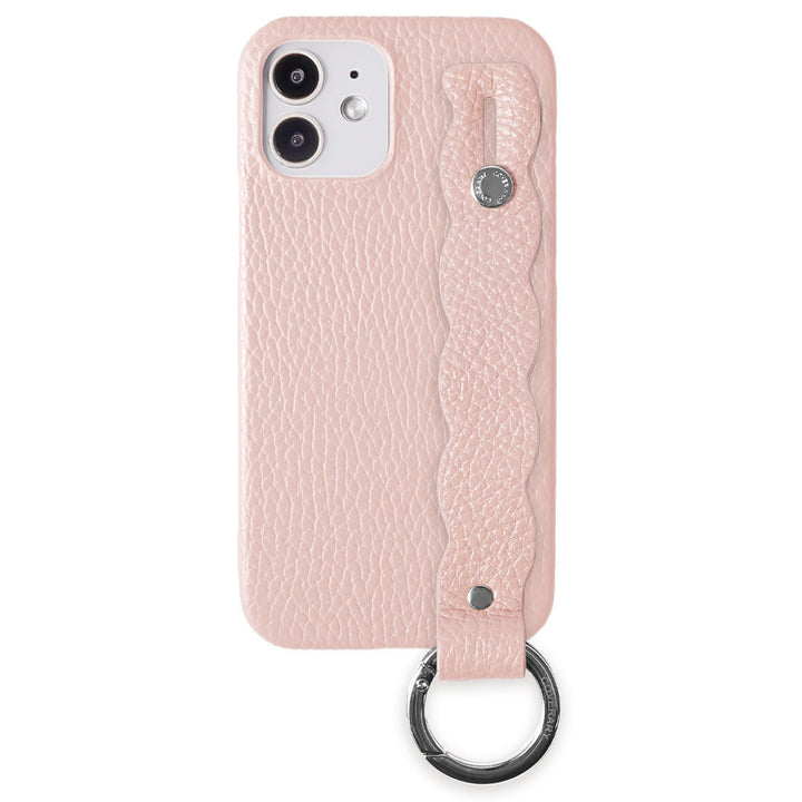 本革 32色 イタリアンシュリンクレザー うねうねハンドベルト付き 背面ケース Galaxyシリーズ