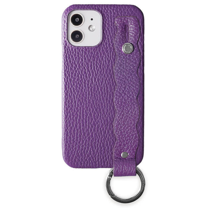 本革 32色 イタリアンシュリンクレザー うねうねハンドベルト付き 背面ケース Galaxyシリーズ