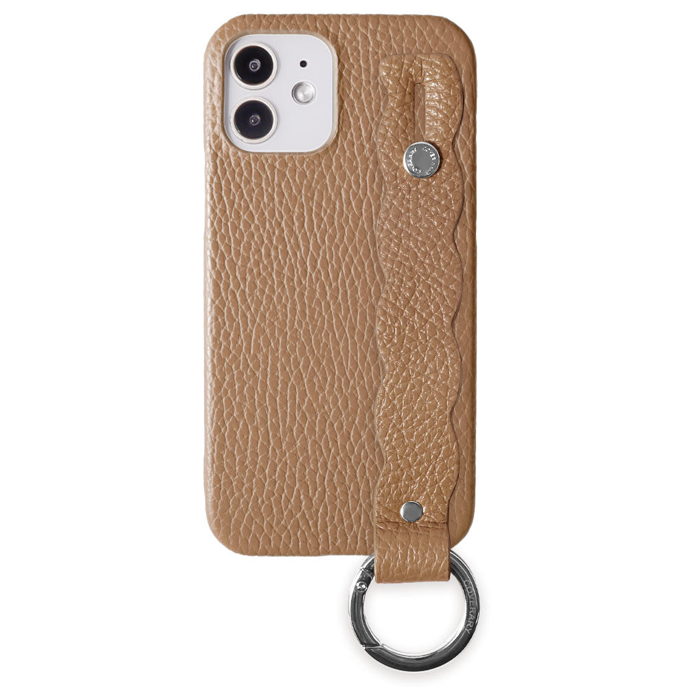 本革 32色 イタリアンシュリンクレザー うねうねハンドベルト付き 背面ケース Galaxyシリーズ