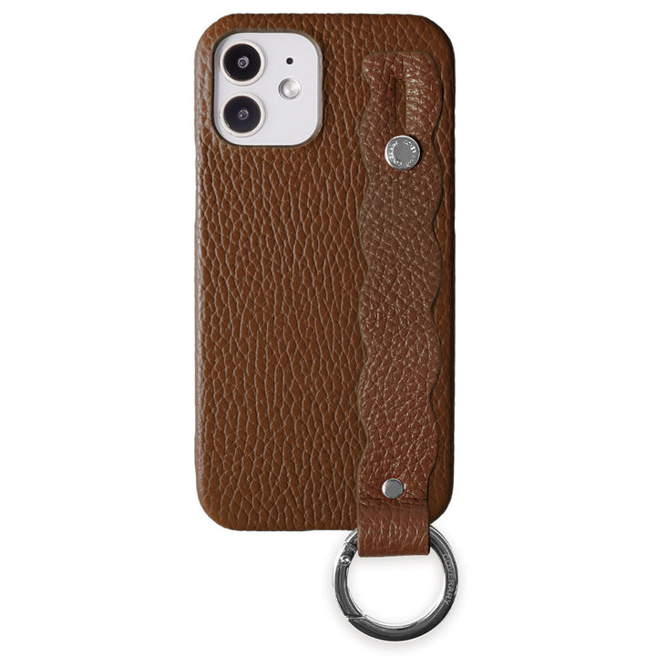 本革 32色 イタリアンシュリンクレザー うねうねハンドベルト付き 背面ケース Xperiaシリーズ