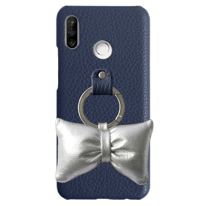 Cuir véritable 32 couleurs cuir italien grainé avec rembourrage et anneau ruban pour smartphone, coque arrière pour la série Google Pixel