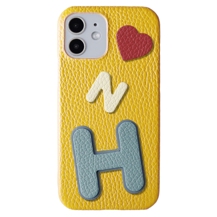 Cuir véritable 32 couleurs Cuir italien grainé Ensemble de 3 pièces avec écusson Coque arrière Série Xperia