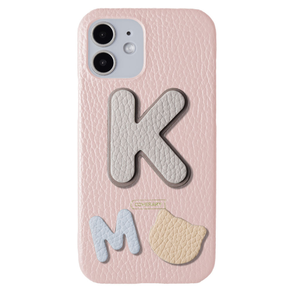 Cuir véritable 32 couleurs ensemble de 3 types de cuir italien grainé avec écusson coque arrière série Galaxy