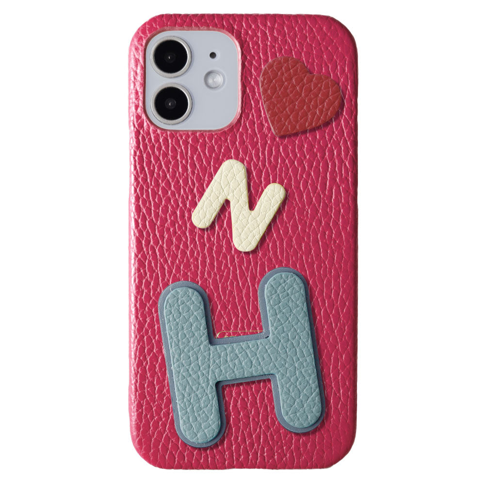 Cuir véritable 32 couleurs ensemble de 3 types de cuir italien grainé avec écusson coque arrière série Galaxy