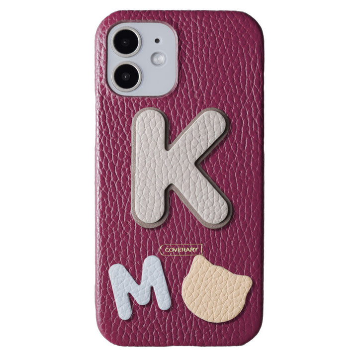 Cuir véritable 32 couleurs Cuir italien grainé Ensemble de 3 pièces avec écusson Coque arrière Série Xperia