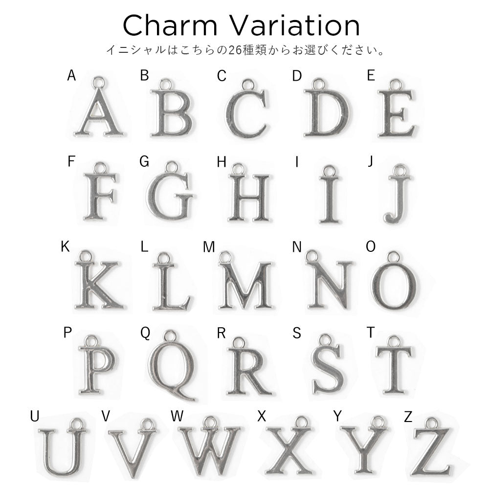 Chiyaki × COVERARY Cuir véritable Charm initial & étui arrière collaboratif avec poche