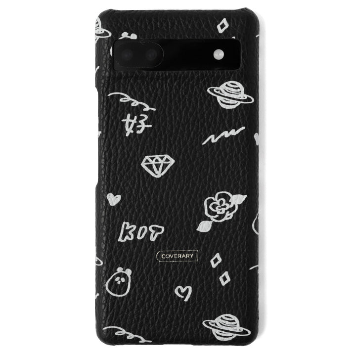 チヤキ × COVERARY 本革 モノトーン コラボ背面ケース