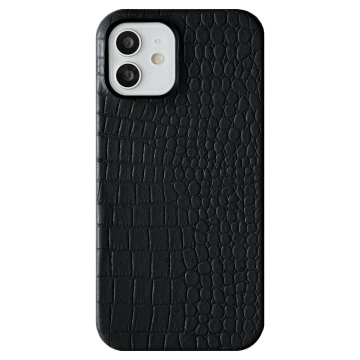 Genuine Leather Original Leather Domani Croco Back Case iPhone Series