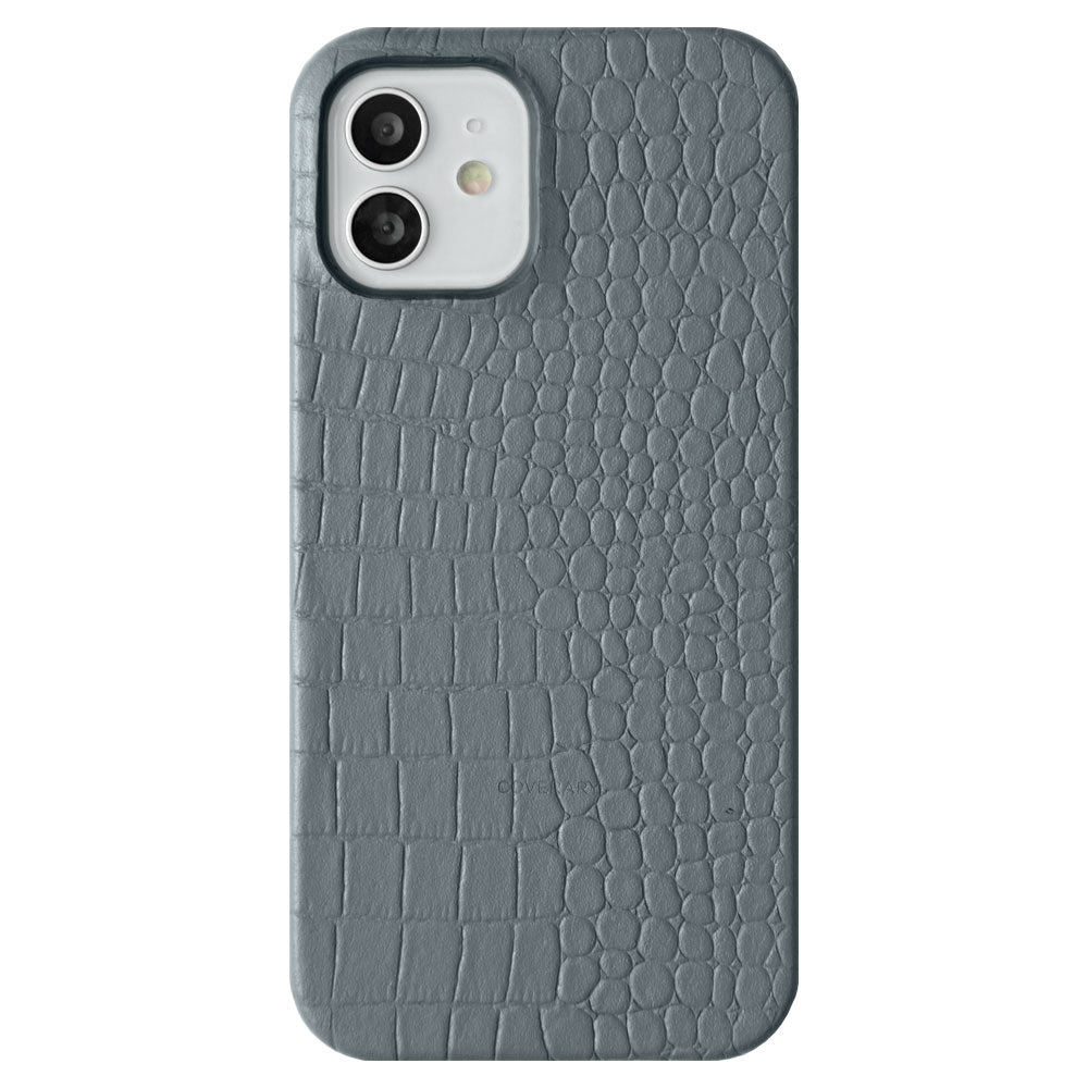 Genuine Leather Original Leather Domani Croco Back Case iPhone Series