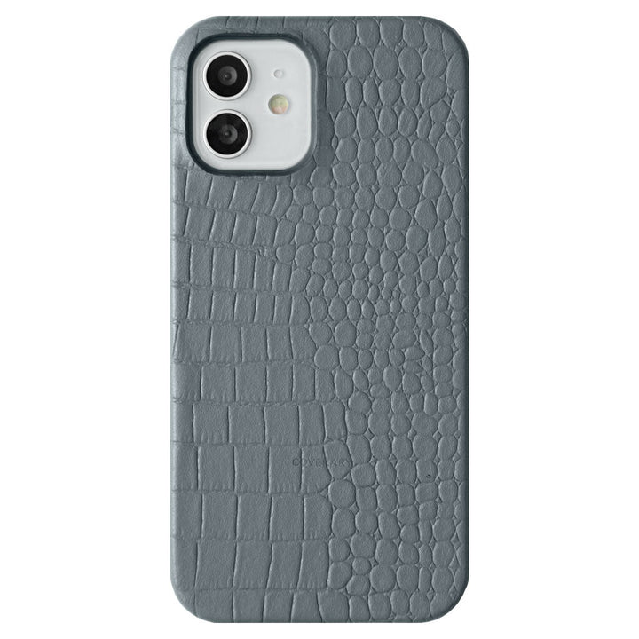 Genuine Leather Original Leather Domani Croco Back Case iPhone Series