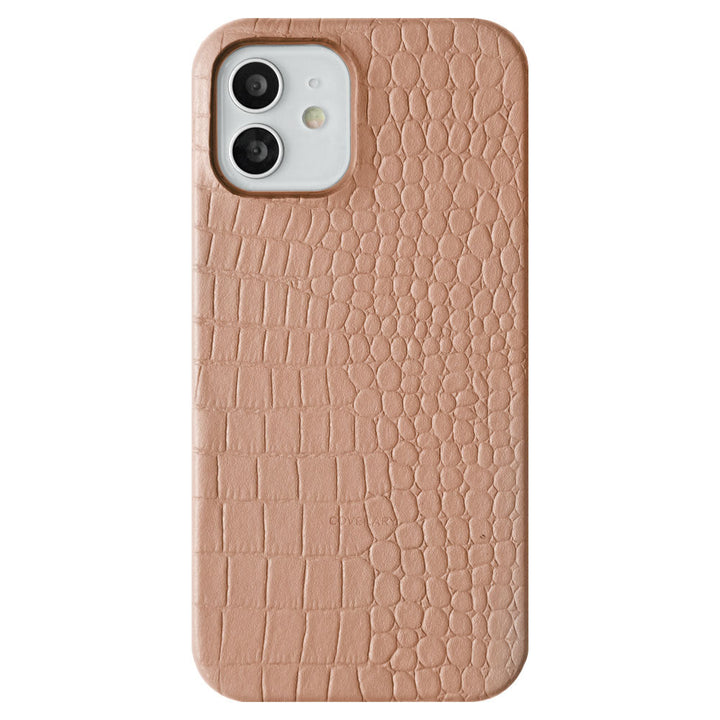 Genuine Leather Original Leather Domani Croco Back Case iPhone Series